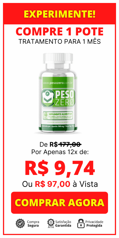 Peso Zero Funciona Emagrece Onde Comprar Preço Site Oficial